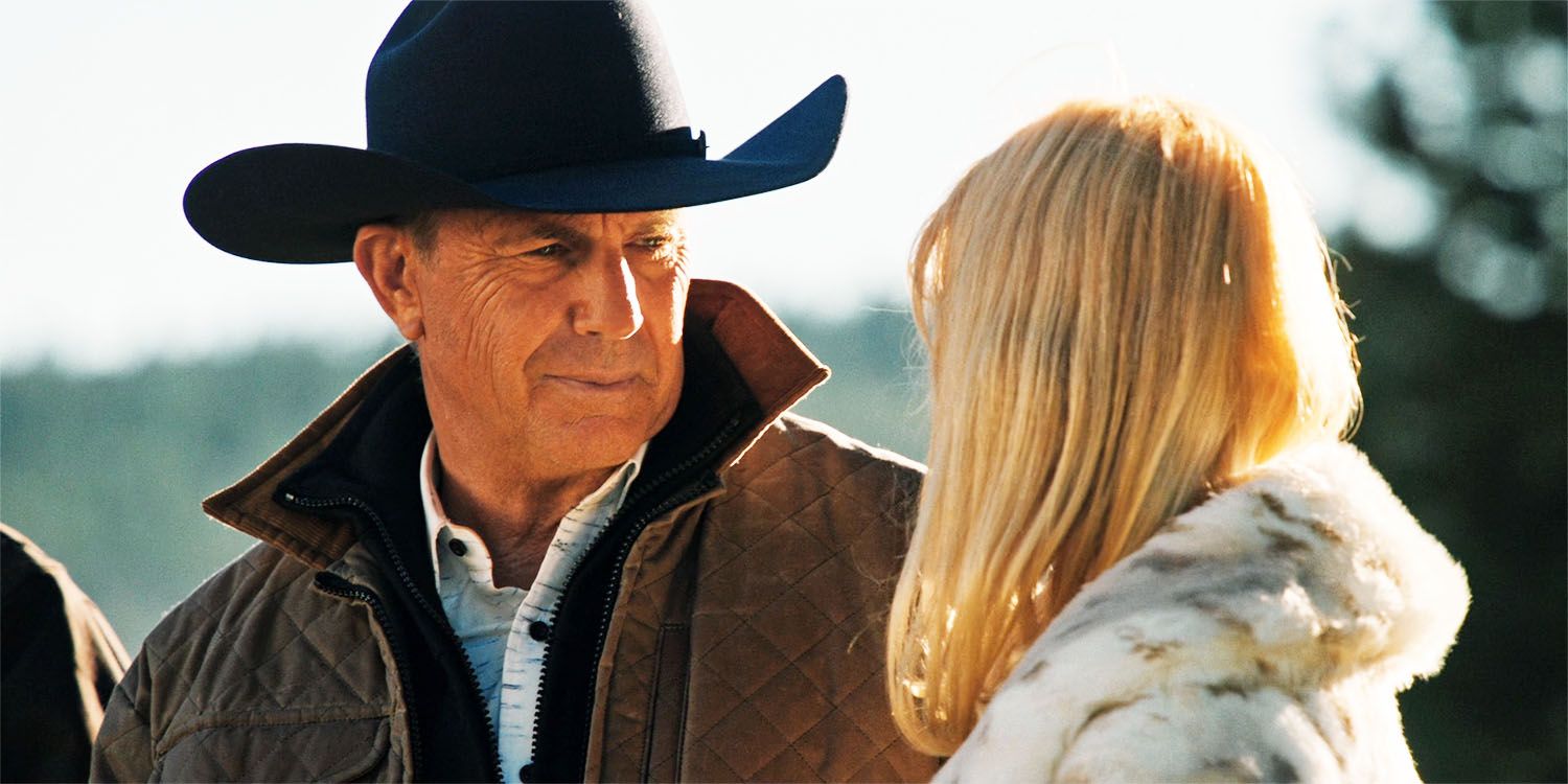 John Dutton in Yellowstone season 4, episode 10, looking at Beth