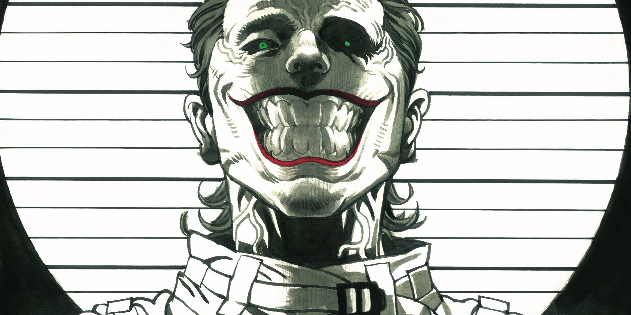 Joker Smiling in Straight Jacket dC