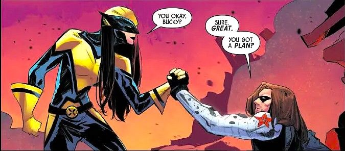 Bucky Barnes Finally Uses His Metallic Arm To Unleash The One