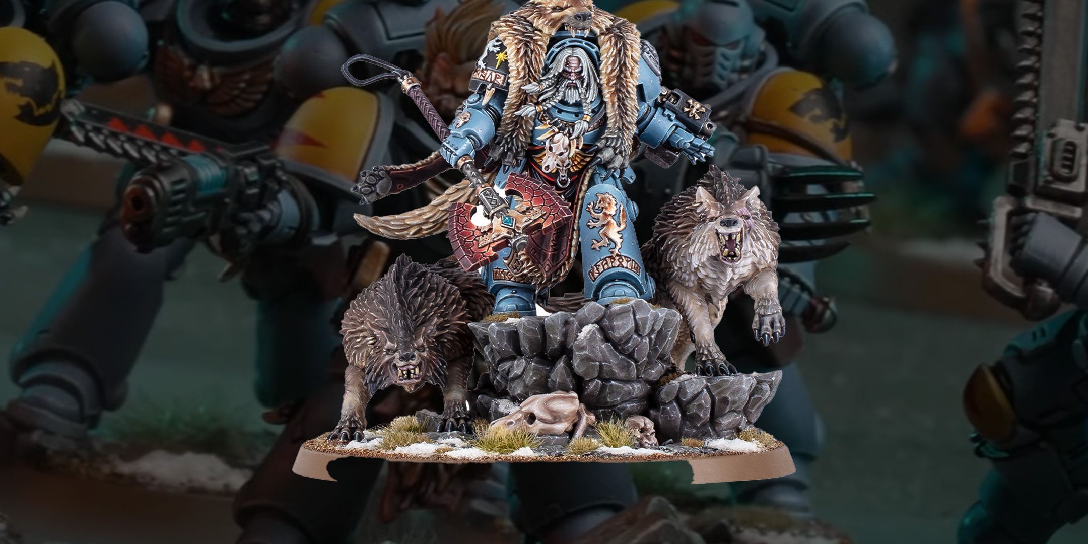 Warhammer 40K Shows Off Updated Logan Grimnar Model, More Space
