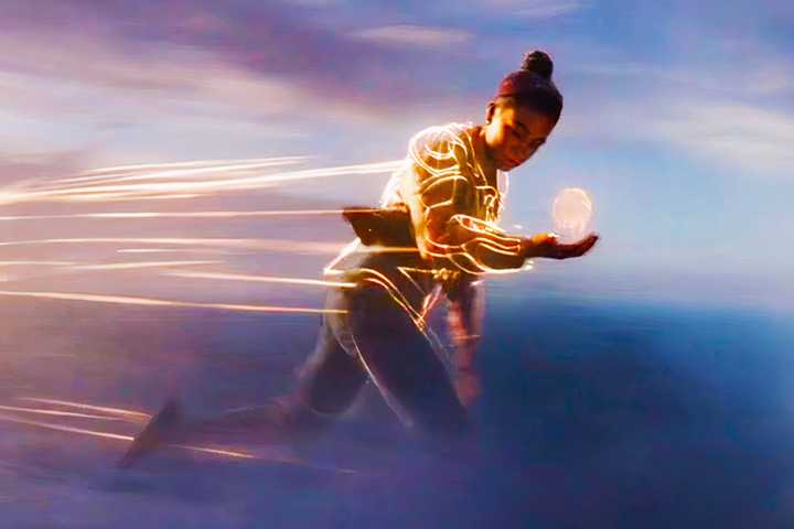 Makkari running in Eternals