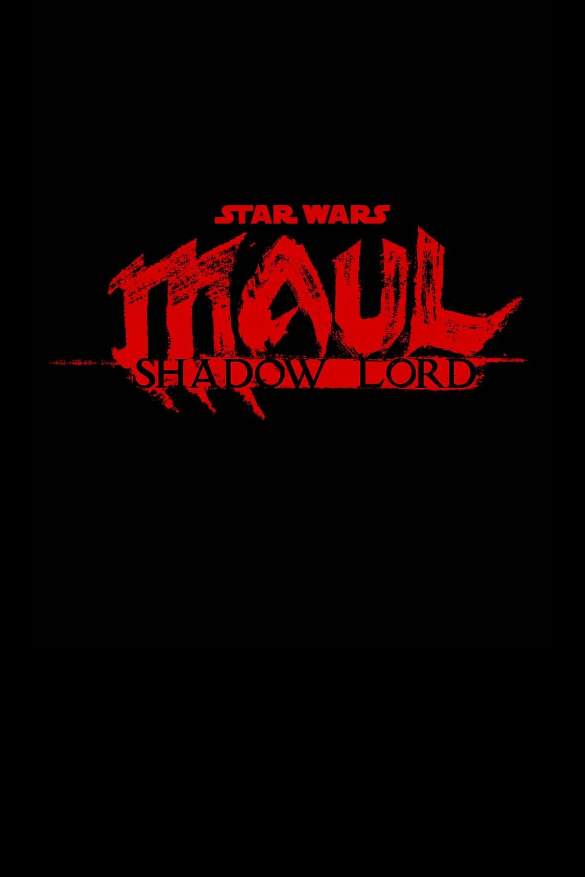 Maul Shadow Lord logo poster