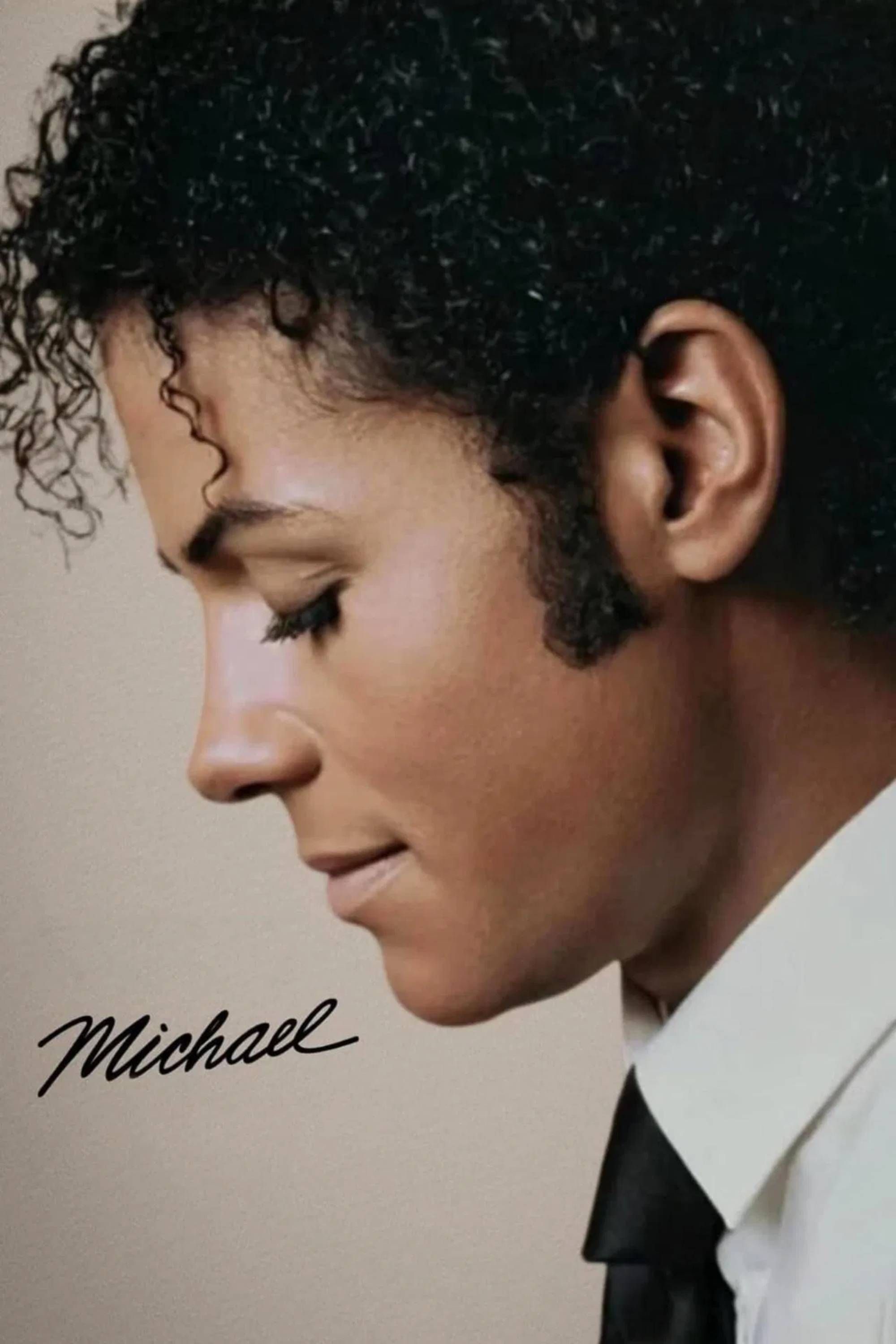 Pôster do filme Michael, cinebiografia de Michael Jackson.