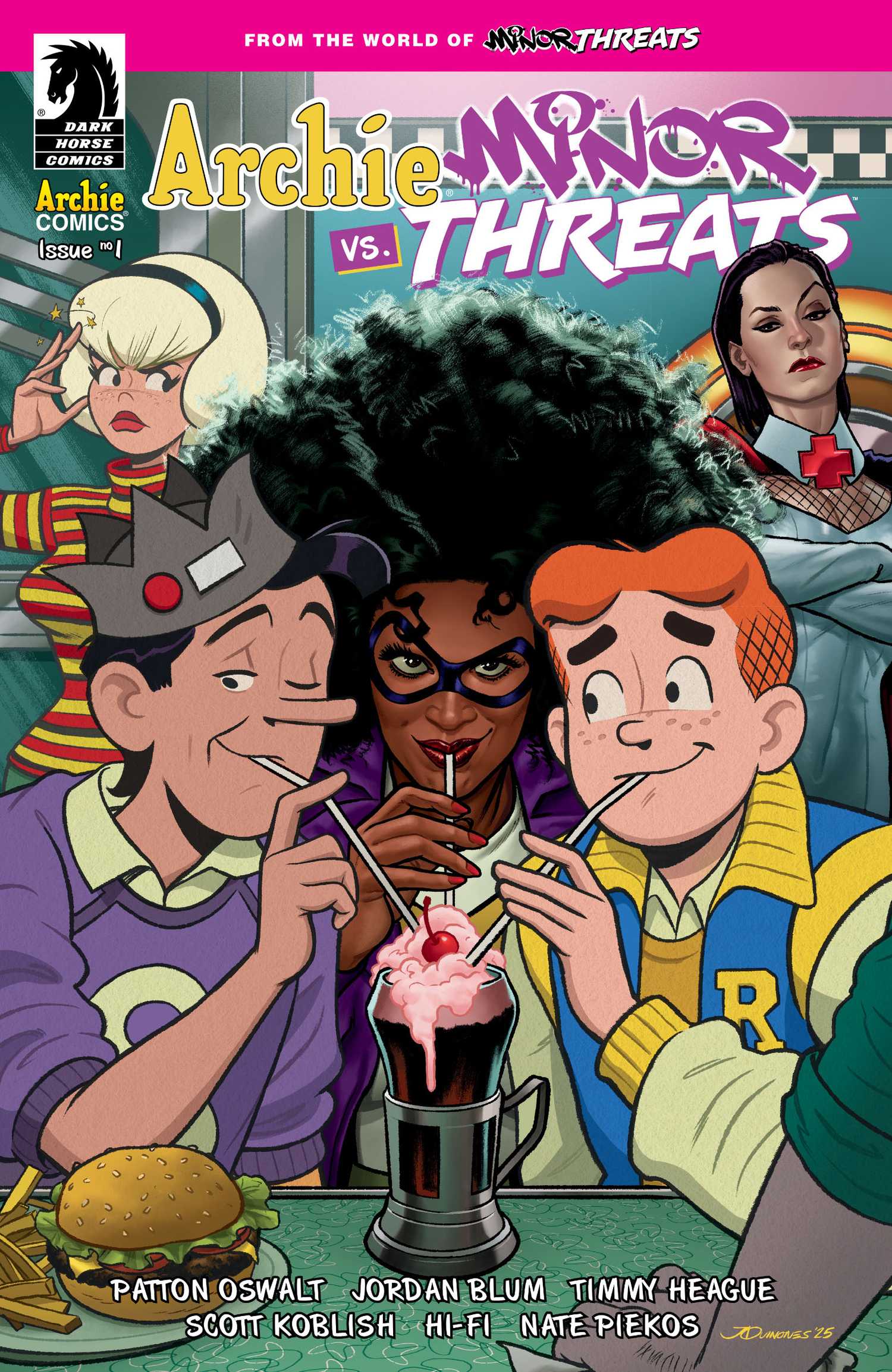 Archie Milkshake Archie vs Minor Threats: Patton Oswalt And Jordan Blum Lead Riverdale's ...