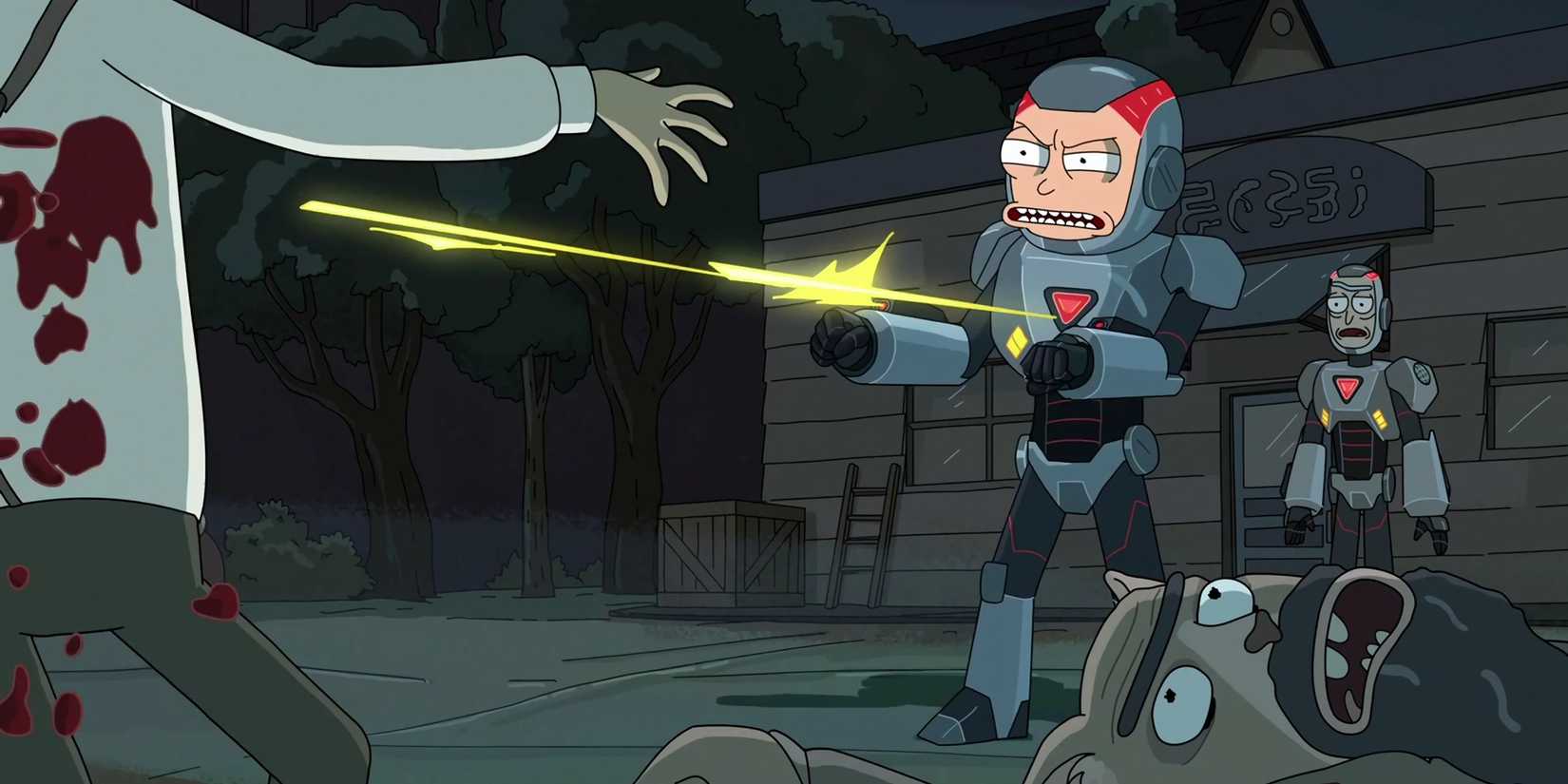 Figura De Acción Rick And Morty - Morty En Traje De Purga - Licencia Oficial - Alta Calidad Y Resistente