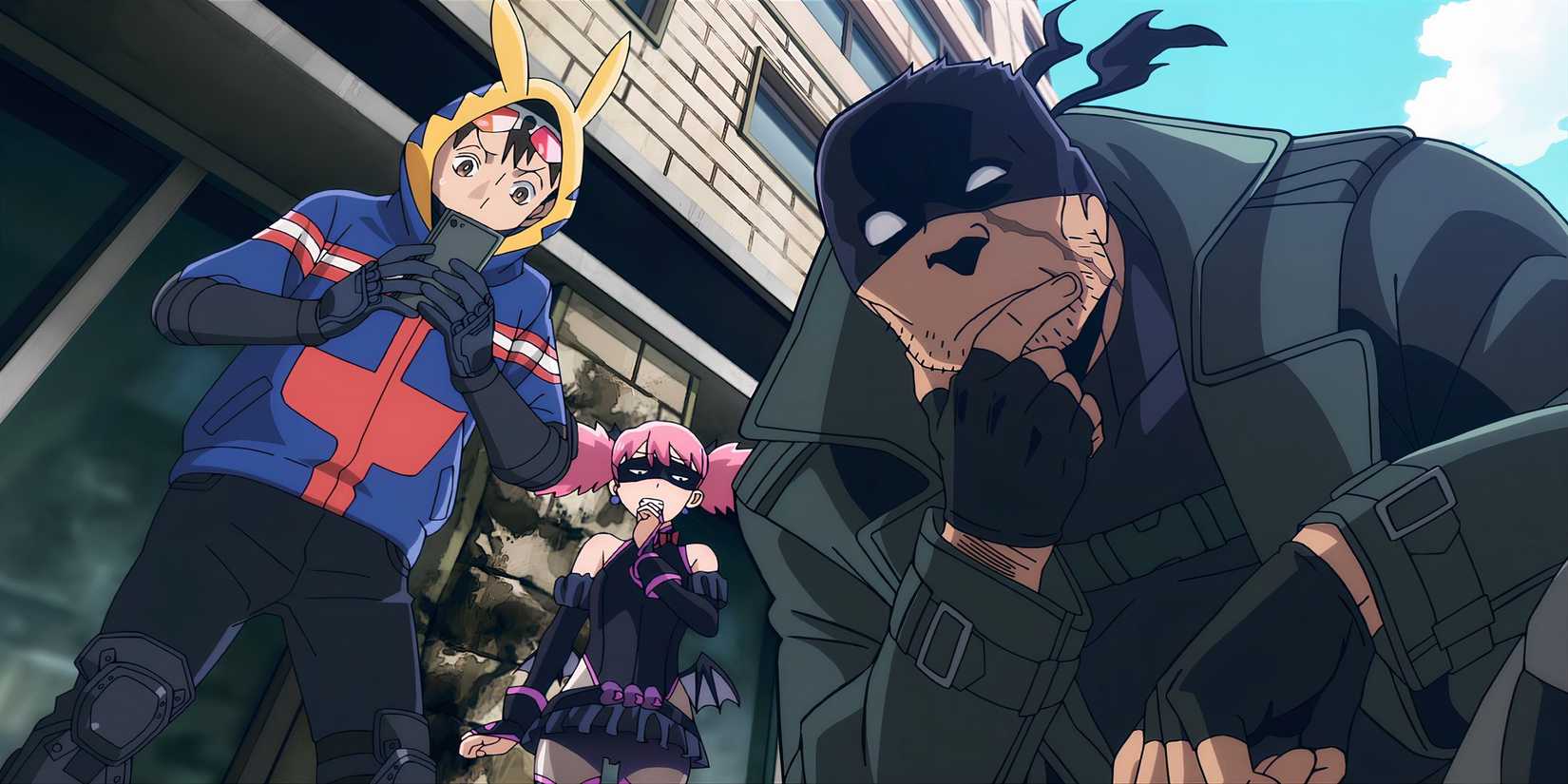 The Naruhata Vigilantes in episode 2