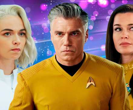 Nurse Chapel, Captain Pike, and Number One