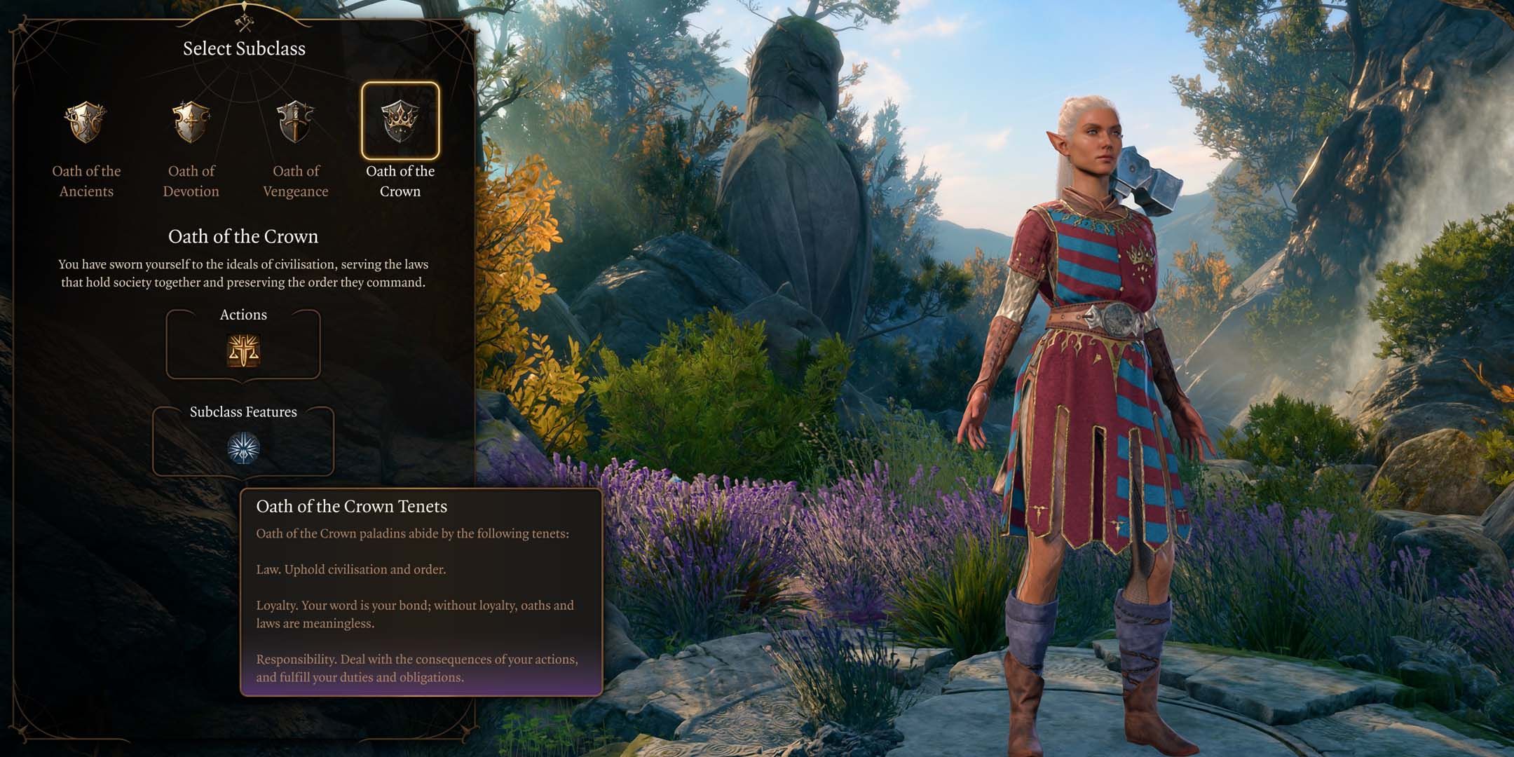 12 Best Roleplay Ideas To Flavor Baldur's Gate 3's Patch 8 Subclasses