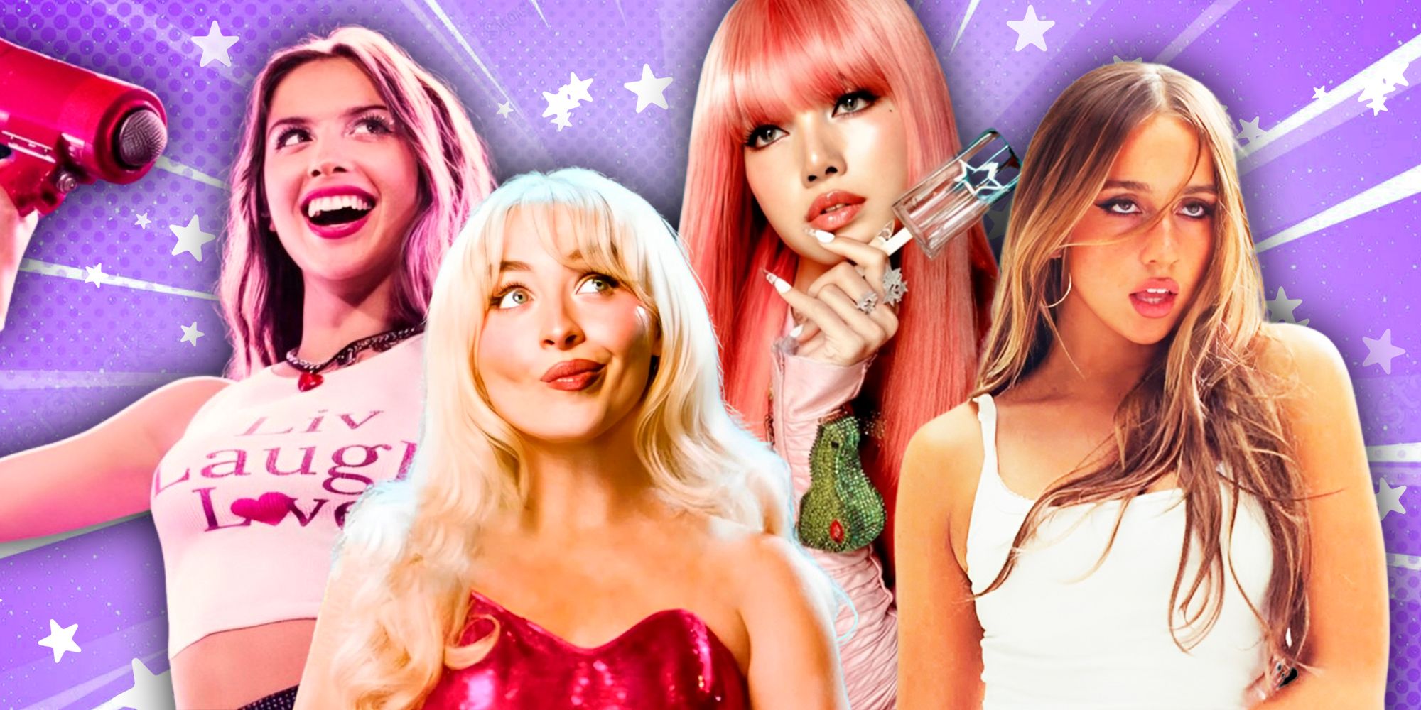 Оливия Родриго, Сабрина Карпентер, Лиза и Тейт Макрэ