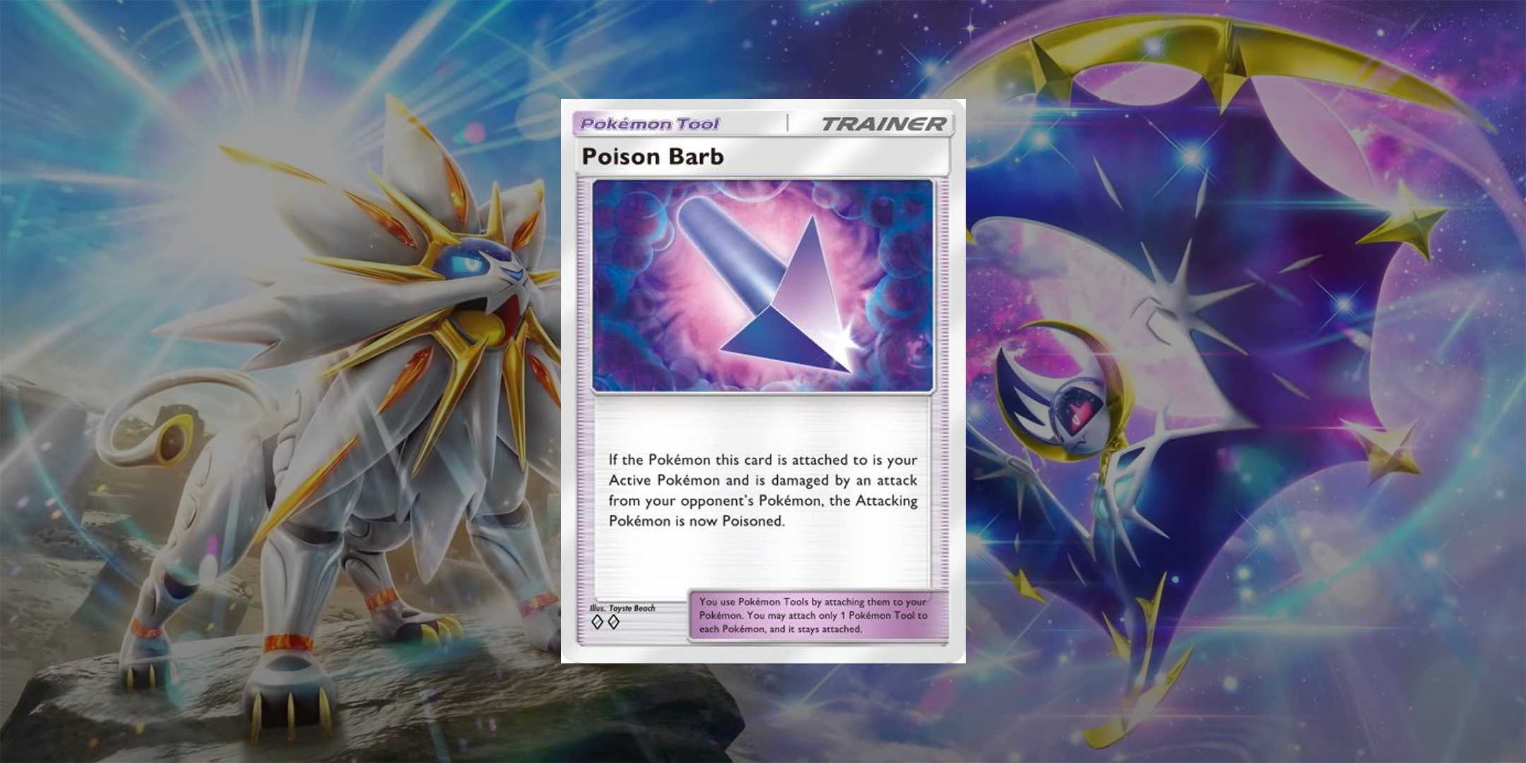 poison barb pokemon card - 124/149 - Sun & Moon Pokmon Tool Poison Barb Deck Tcg Pocket