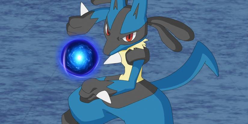 Pokemon-Lucario-Aura-Sphere