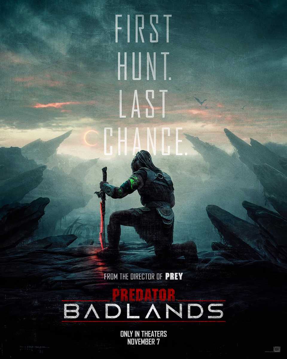 Predator Badlands official poster