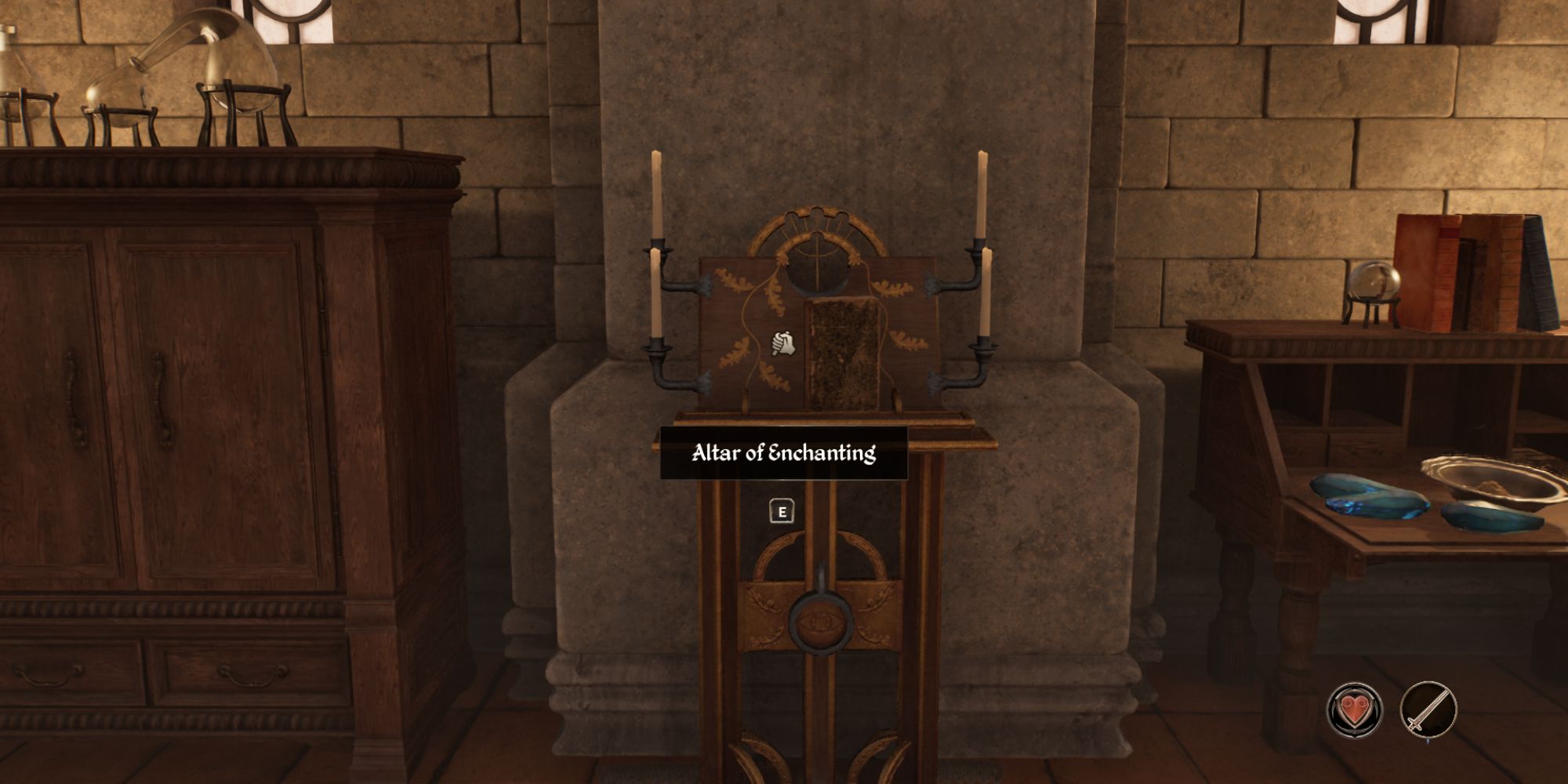 An Alter of Enchanting in Oblivion Remastered