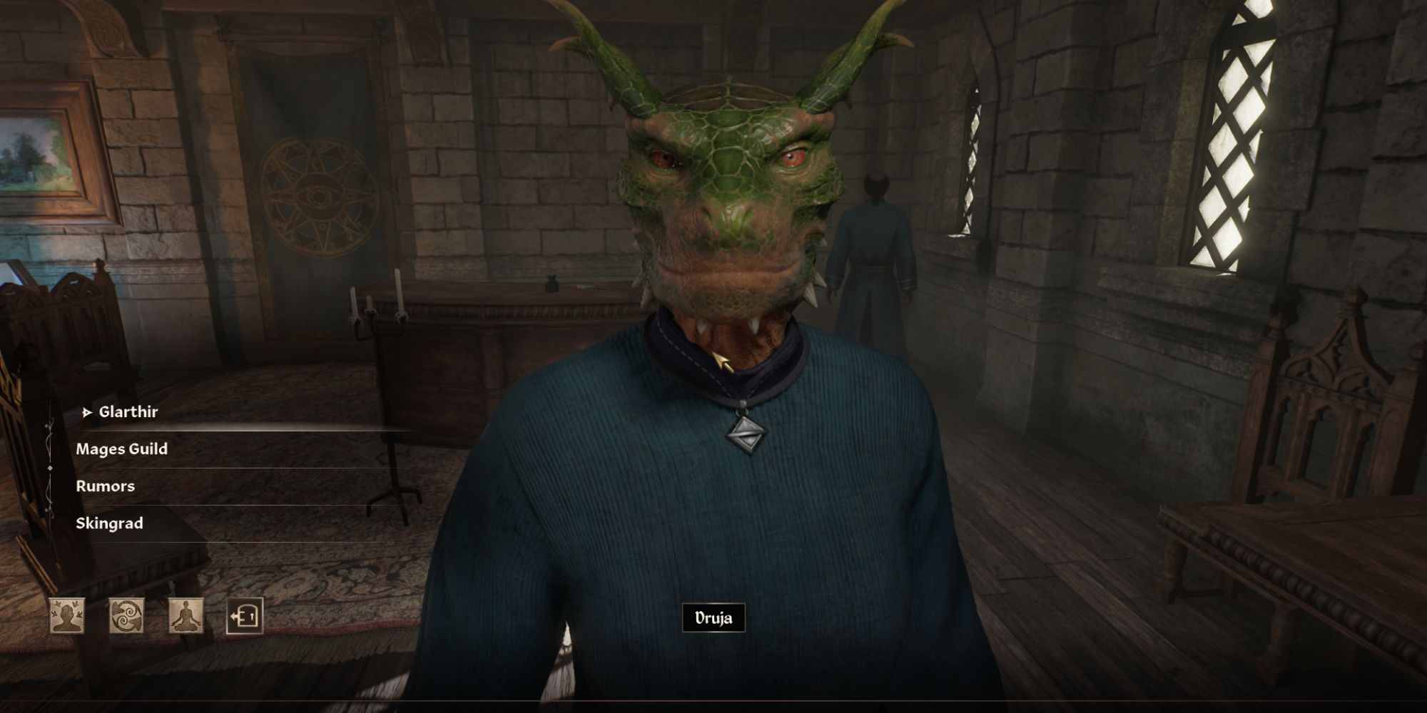 Druja in The Skingrad Mage's Guild in Oblivion Remastered