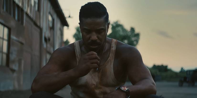 sinners cigarette scene Lead actor Michael B. Jordan
