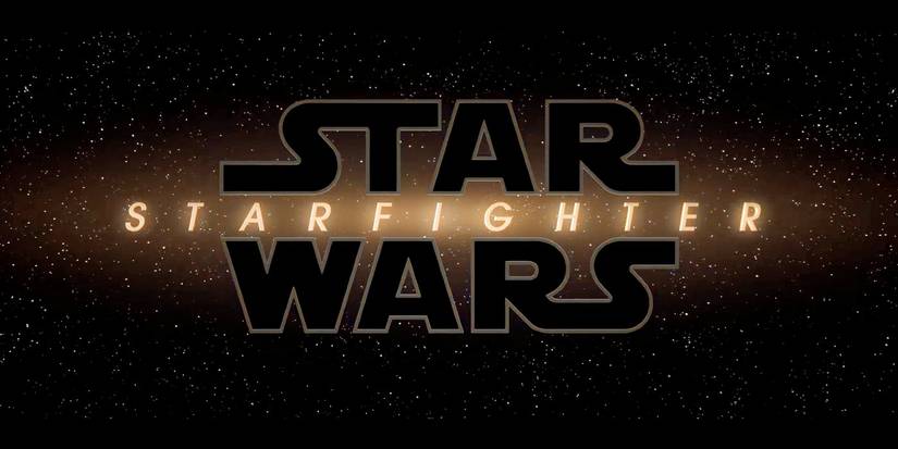 The logo for Star Wars: Starfighter (2027)