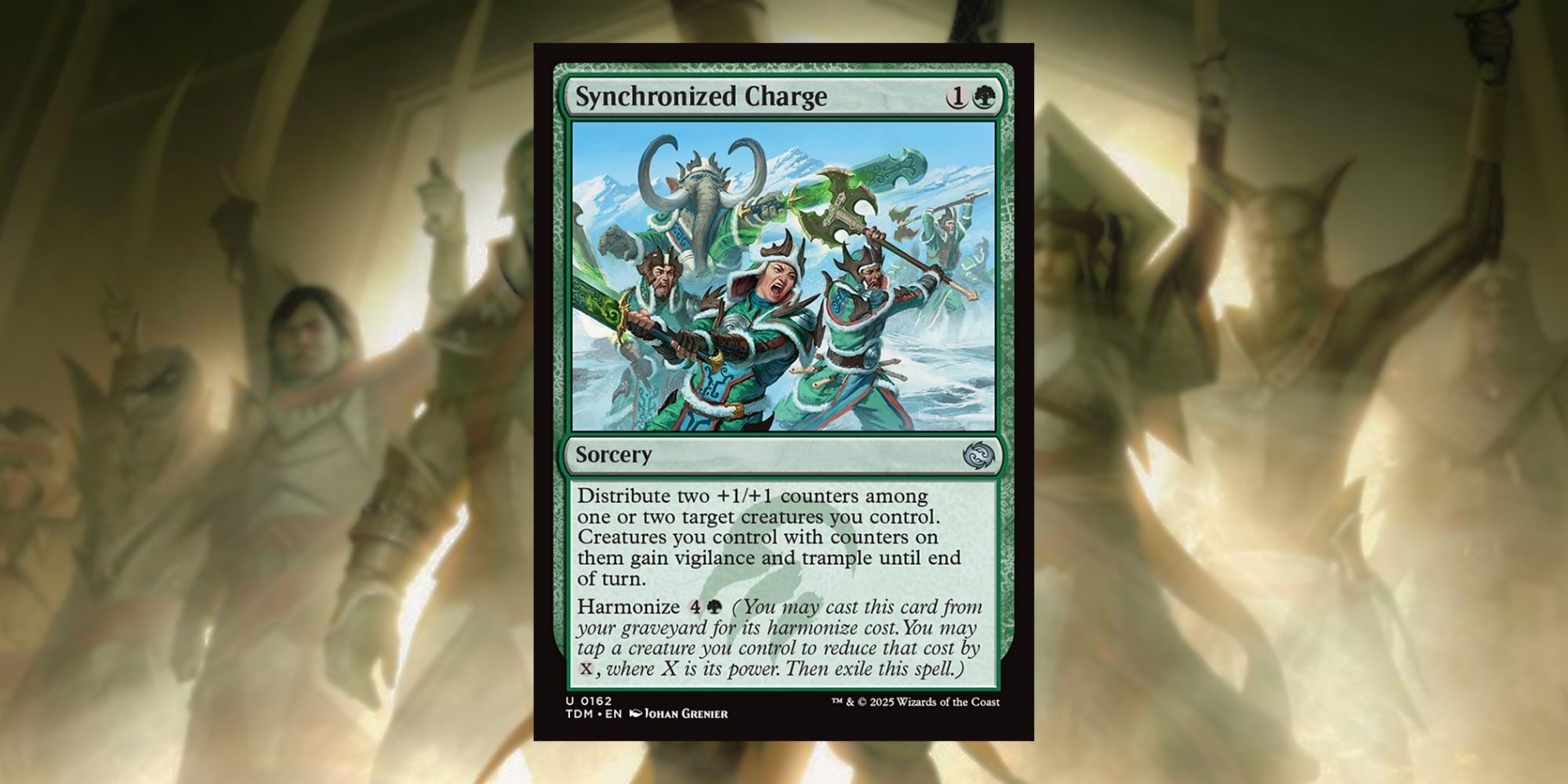 mtg flash cards Tarkir Dragonstorm Token Set main image 1