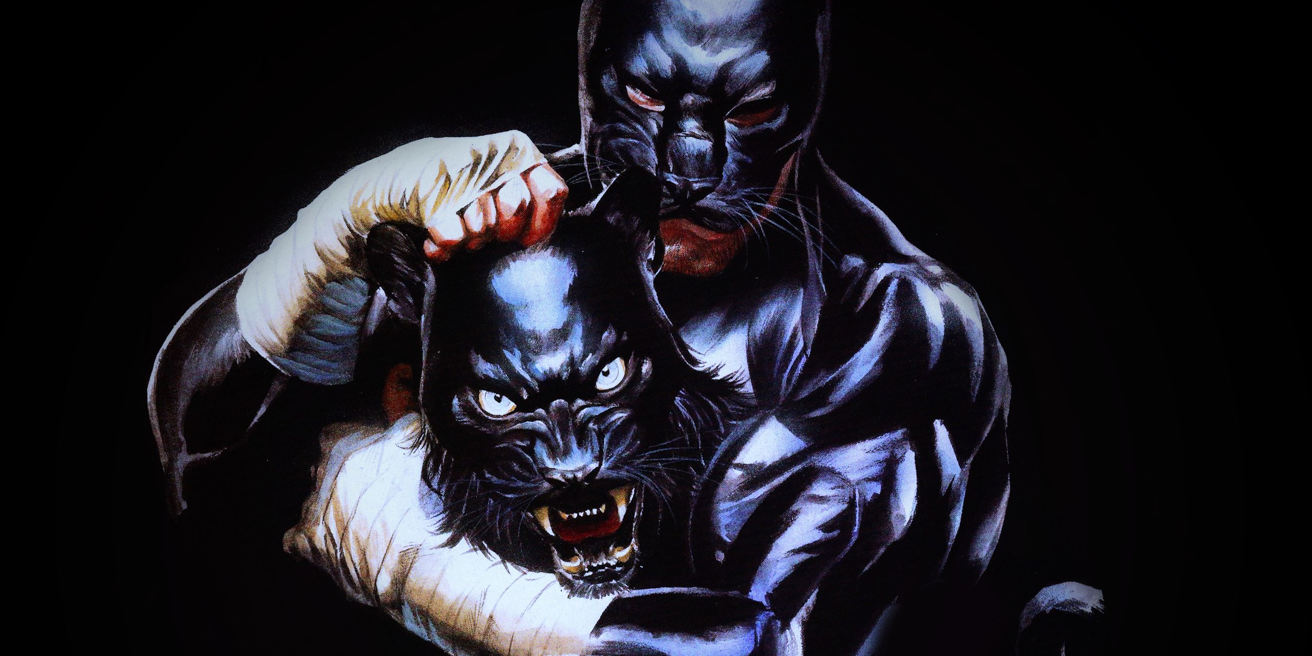 Ted Grant The Wildcat e figlio in arte comica di Alex Ross