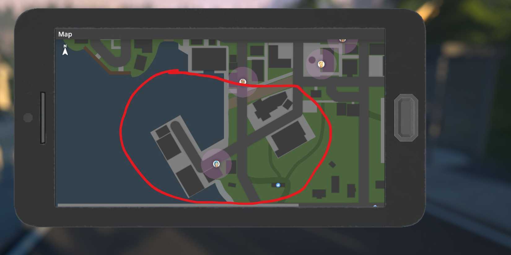 The Docks map location is shown for Schedule 1.