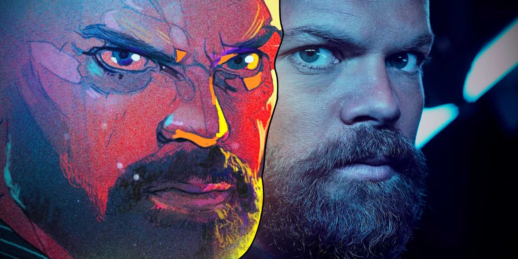 The Expanse TV Show and Amos Actor Wes Chatham's Comic Art