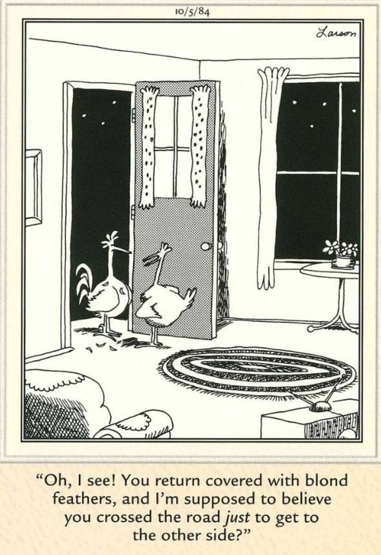 10 Times The Far Side Perfectly Parodied Classic Jokes