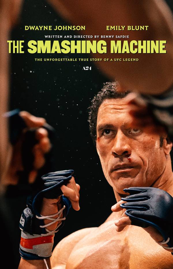 Poster ufficiale di The Smashing Machine
