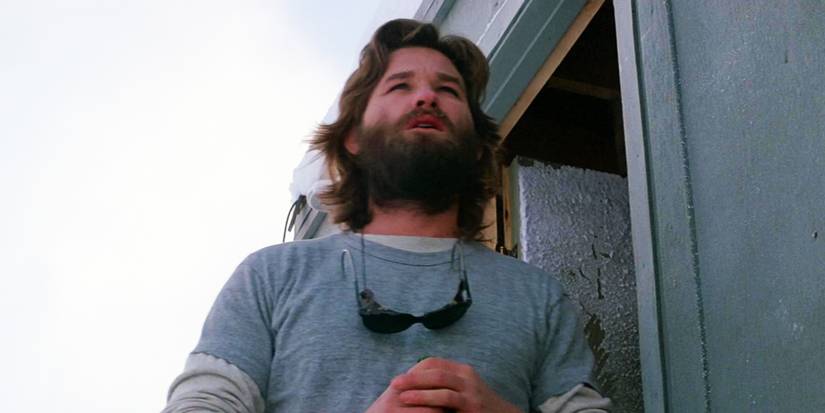 The Thing 1982 MacReady looking at the sky