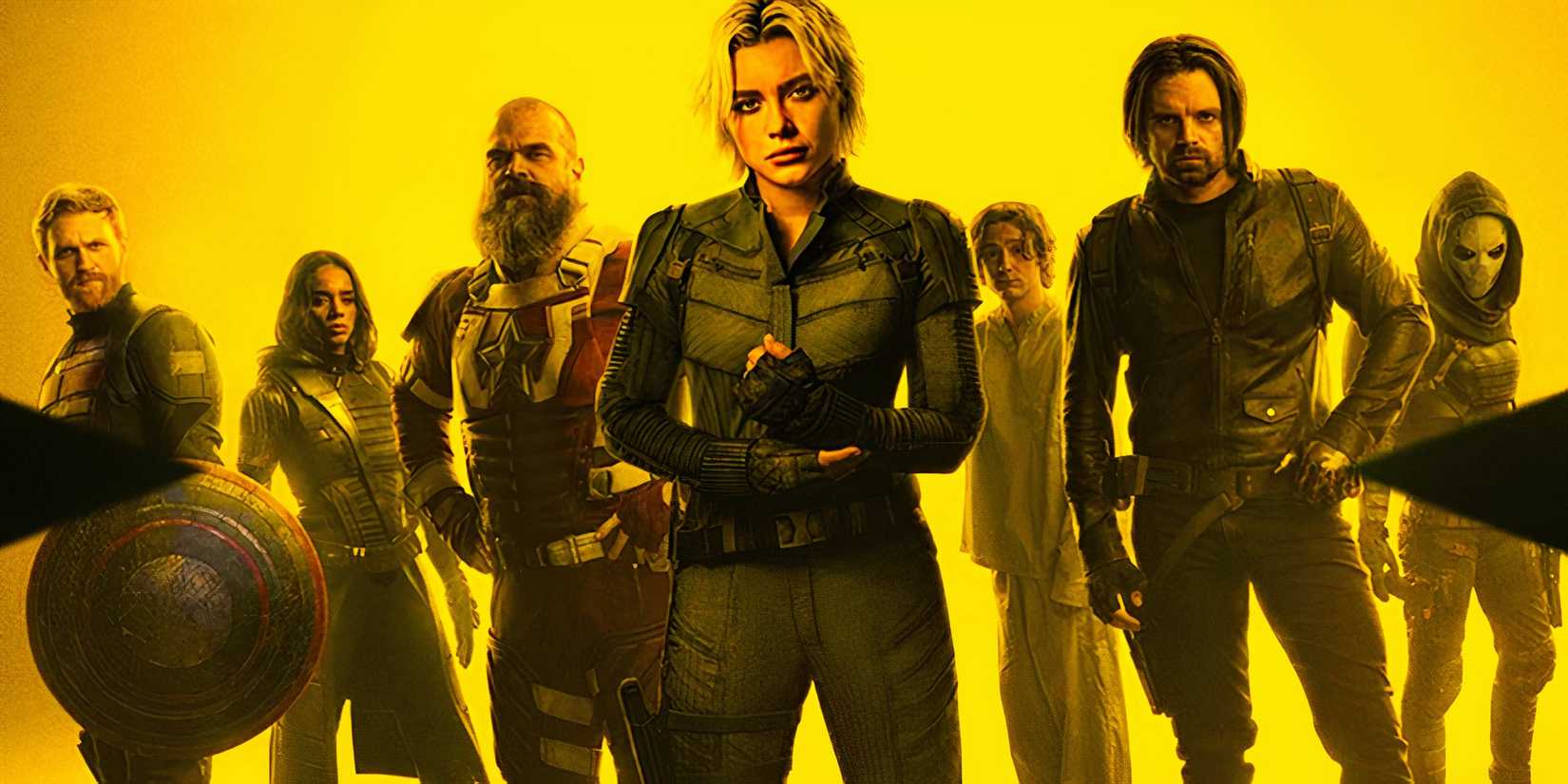 Команда *Thunderbolts* на новом постера для фильма Phase 5