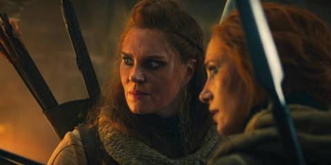 Bain (Ragga Ragnars) with a defiant expression in The Wheel of Time Season 3 Ep 7