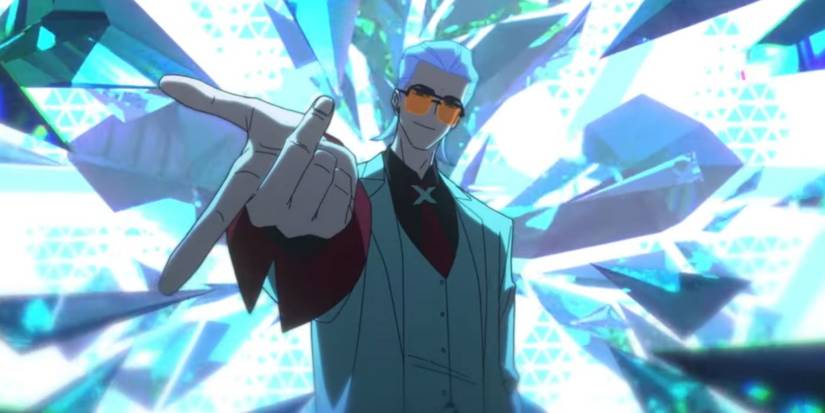 To Be Hero X - Hero X shattering glass by snapping his fingers