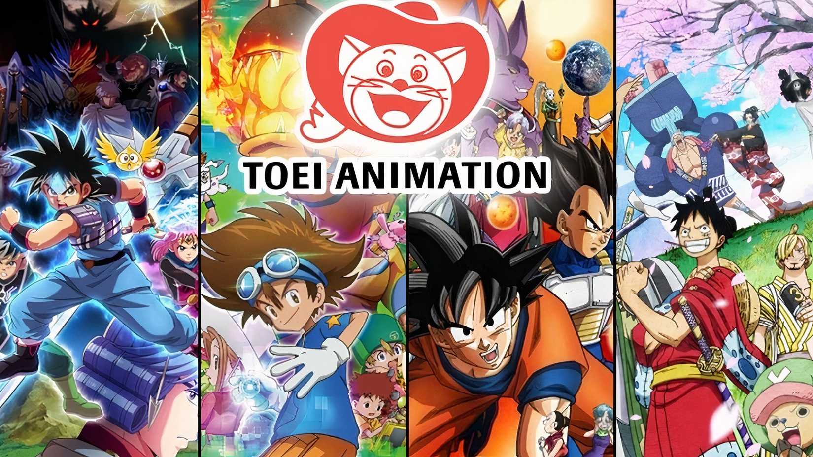 Toei Animation digimon dragon ball one piece