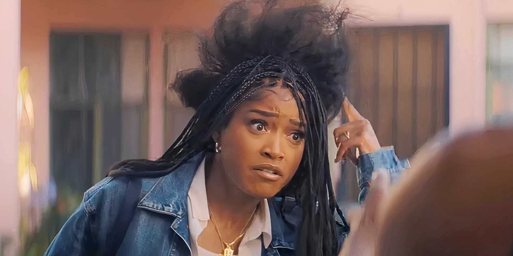 Keke Palmer em 'One of Them Days'.