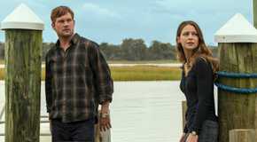 Jake Weary and Melissa Benoist in The Waterfront