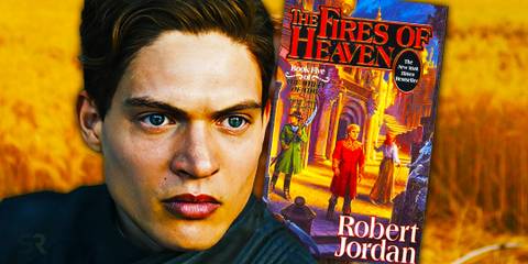 Rand al'Thor and the cover of The Fires of Heaven