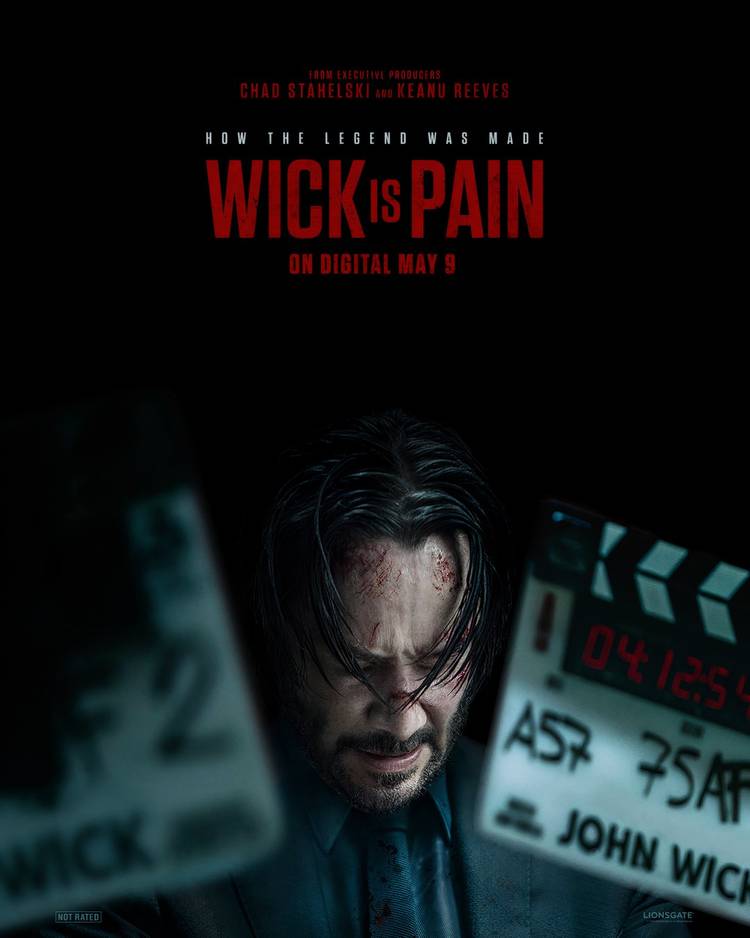 wick is pain poster