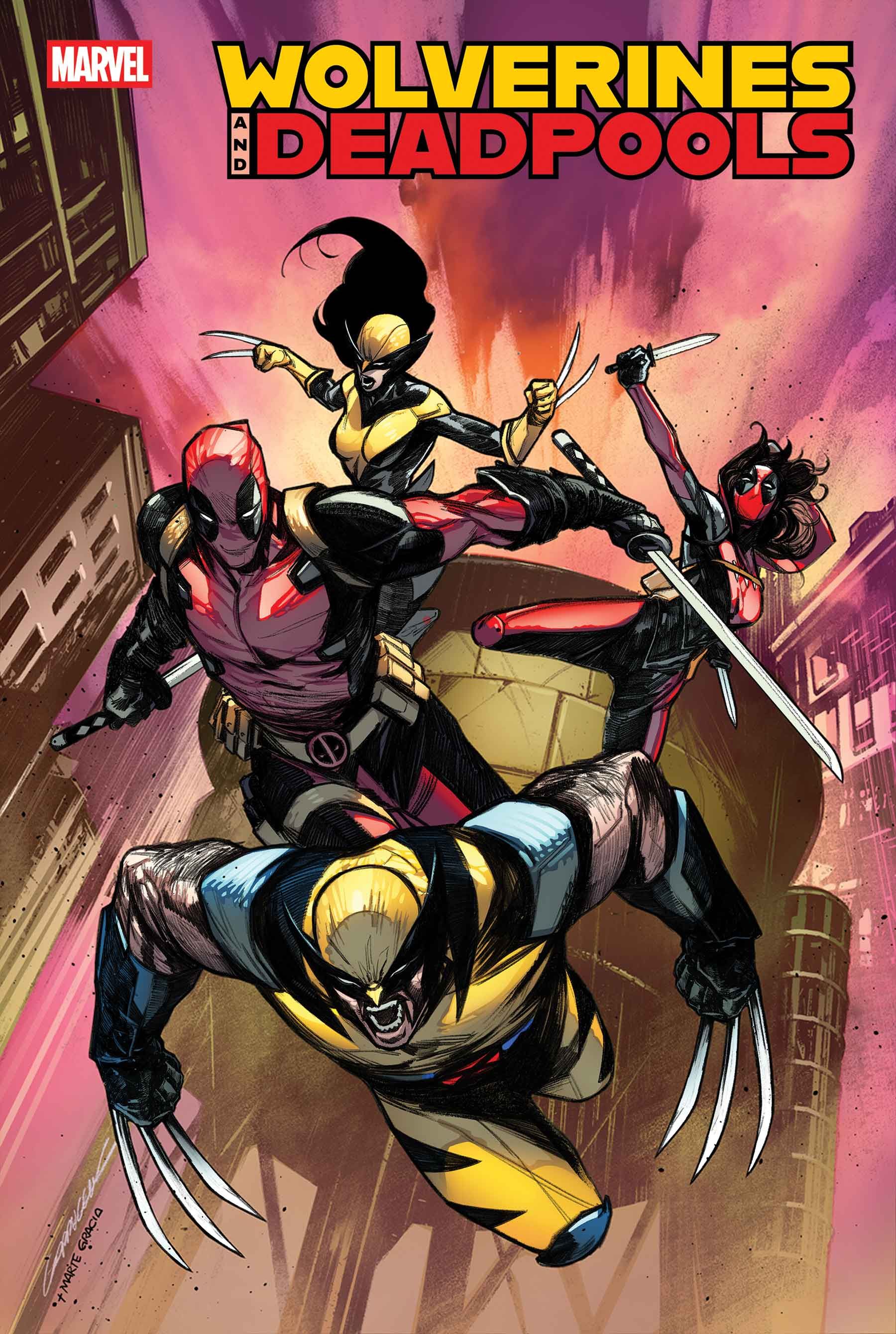 wolverines-and-deadpools-1-comic-cover-art A Marvel anuncia Deadpool e a nova equipe de Wolverine, dando-nos um tom perfeito no MCU