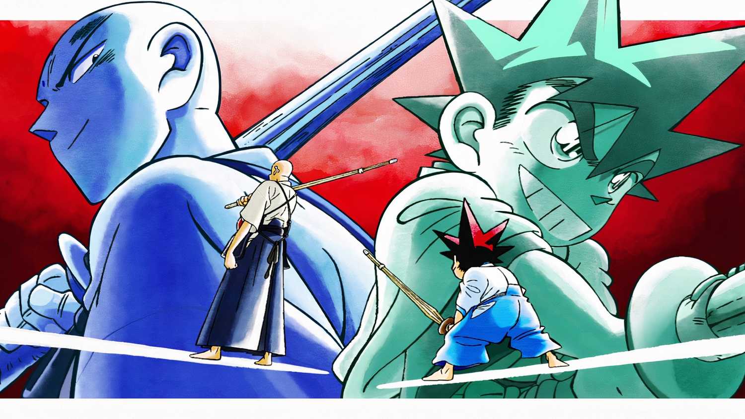 La première rencontre de Yaiba et Onimaru