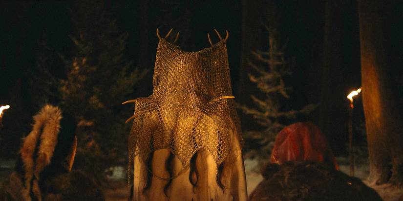 Shauna assumes the role of the Antler Queen in Yellowjackets Season 3 Ep 10