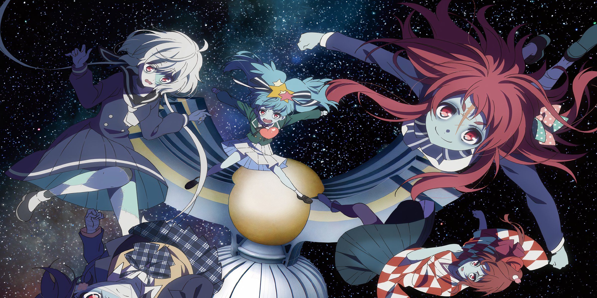 Ключевой визуальный образ для фильма Zombie Land Saga