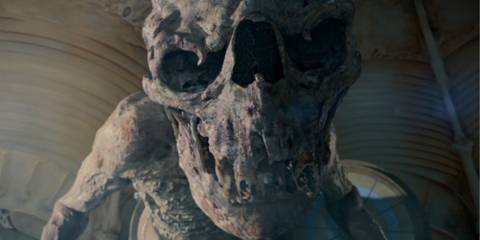 Omega in Doctor Who looking up