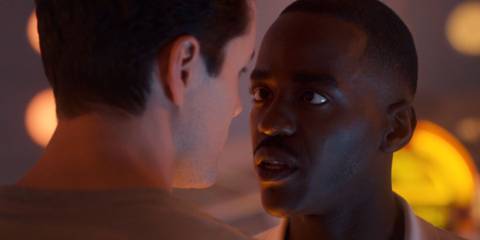 The Fifteenth Doctor and Conrad in Doctor Who