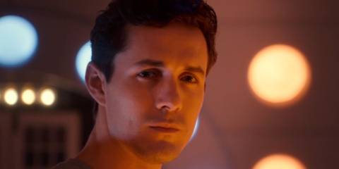 Conrad looking stern in Doctor Who