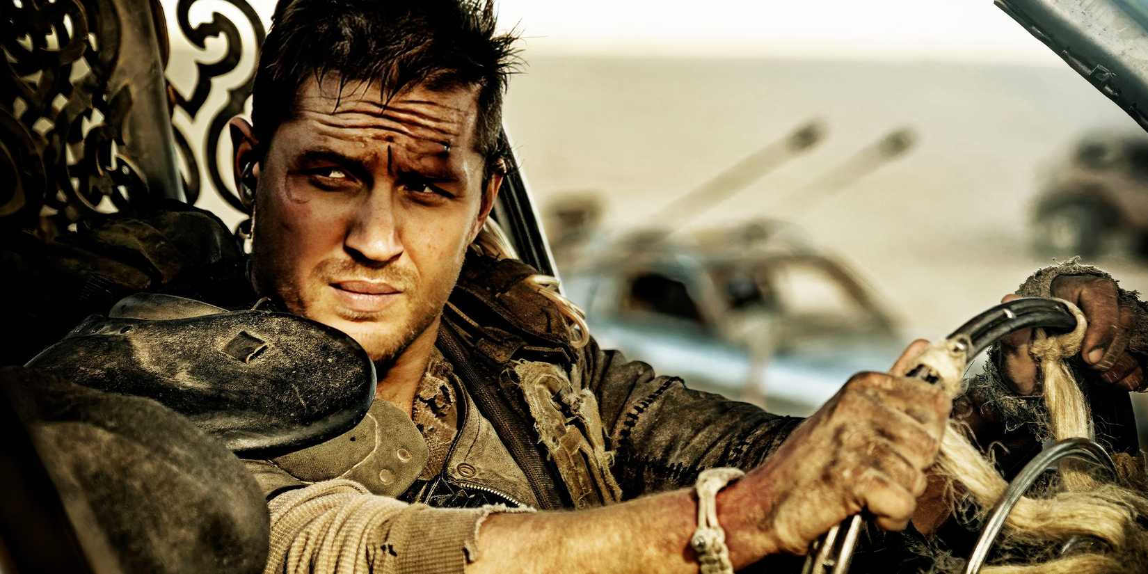 Tom Hardy em Mad Max: Estrada da Fúria