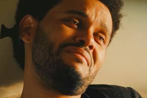Abel Tesfaye with tears in his eyes in Hurry Up Tomorrow
