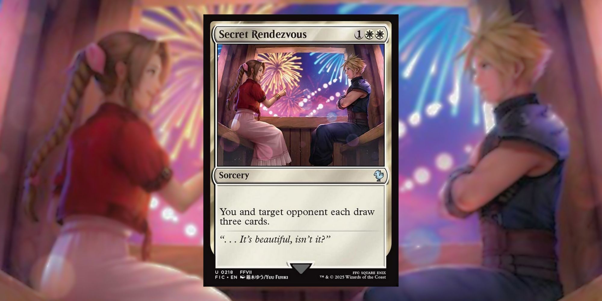 Magic: The Gathering's New FF7 Card Gets The Romance Choice Right