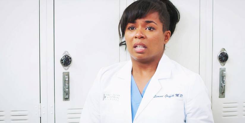 Alexis Floyd as Simone Griffith in Grey's Anatomy season 21 episode 18