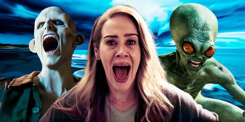 American Horror Story Double Feature pale aliens Coven Cordelia