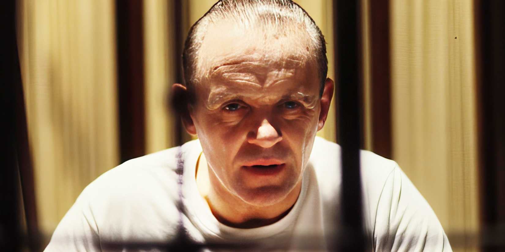 Anthony Hopkins as Hannibal Lecter in The Silence of the Lambs