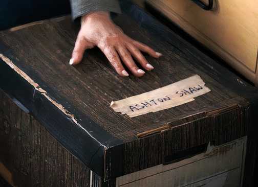 Ashton Shaw's box in Tracker season 2, episode 19