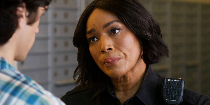 Athena in 9-1-1 season 8, episode 17, looking at Graeme